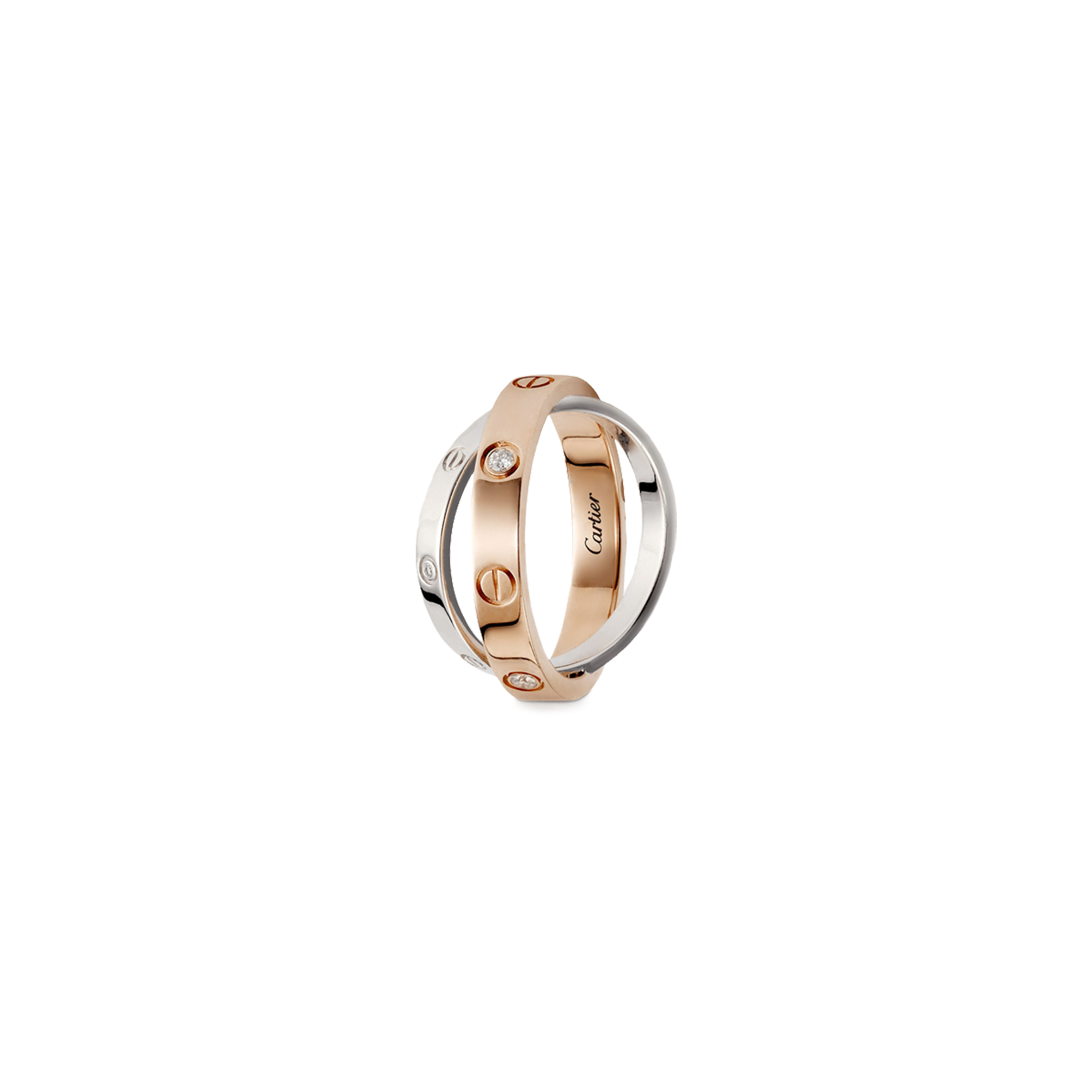 CARTIER  LOVE RING, 6 DIAMONDS B4094300